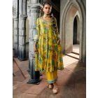 Red Printed Cotton Kurta with Pants- Set of 2