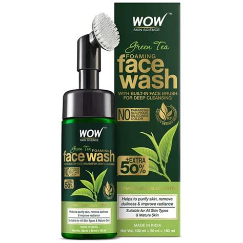 Buy Green Tea Foaming Face Wash Online At Best Price