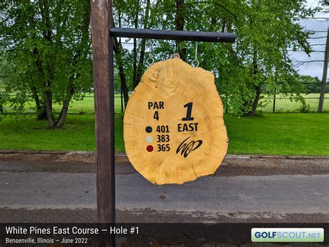 White Pines East Course: Hole #1 (10 photos) | GolfScout