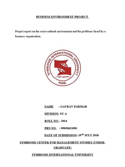 Image result for Business Environment Projects