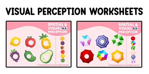Visual Perception Exercises 的图像结果