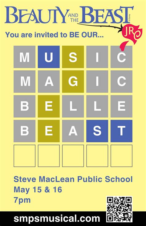 SMPS Beauty and the Beast Jr Musical , Steve MacLean Public School ...