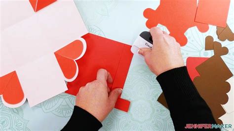 Image result for DIY Heart Exploding Box Template for Crcut