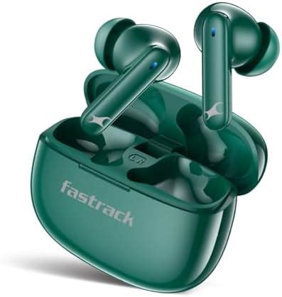 Fastrack Fpods FX101|BT5.4 TWS Earbuds, 40Hrs Playtime, Quad mic ENC ...