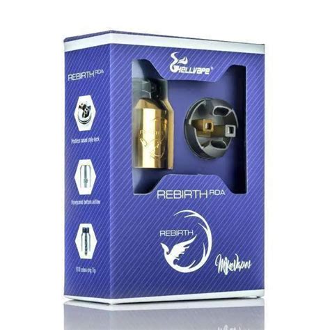 HellVape x Mike Vapes REBIRTH 24mm RDA Atomizer - DIY Atomizer – vapevilla