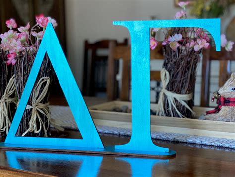 12" Delta Gamma Letters - Mountain Edge Designs