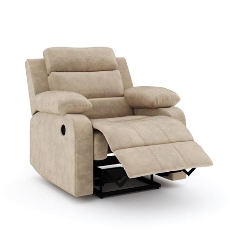 Springwel R1 Single Seater Fabric Motorized Recliner Sofa | Automatic ...