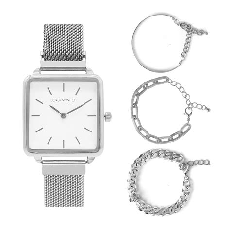 Buy Joker & Witch Shelby Watch Bracelet Stack at Amazon.in