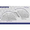 Comfort Mosquito Net | Foldable Mosquito Net for Single Bed (3 x 6 ft ...