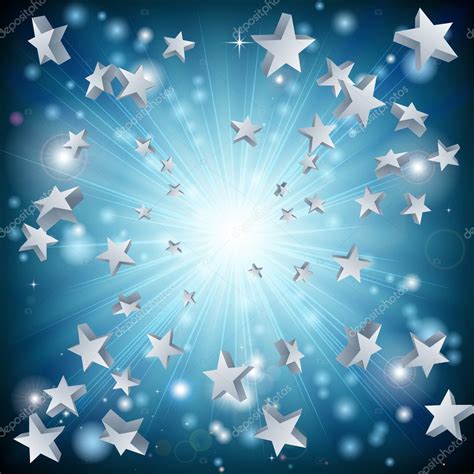 Image result for Exploding Star with Blue Background