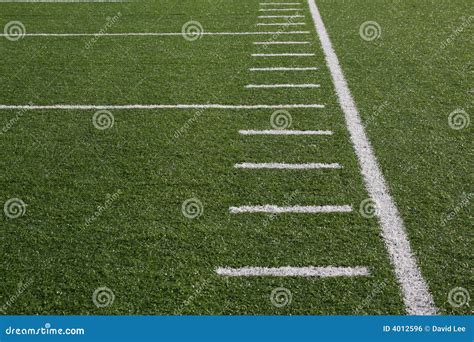 Football field yardlines stock photo. Image of yardline - 4012596