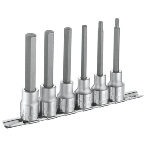 EXPERT by FACOM® 1/2 in. 6-point Long-Reach Driver Sockets Set (6 pc ...
