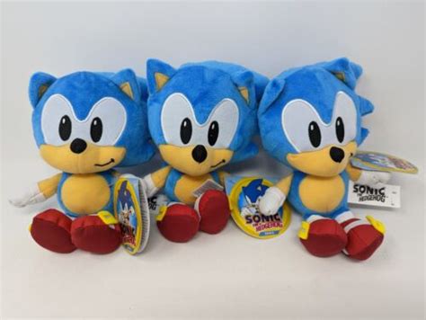 Sonic The Hedgehog CLASSIC SONIC Plush -Lot of 3- | Ubuy India