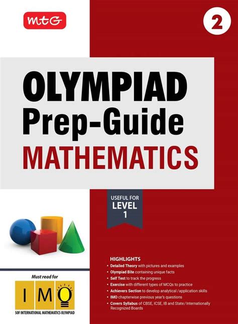 MTG Olympiad Prep-Guide Class 2 Mathematics (IMO) - Detailed Theory ...