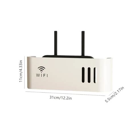 HASTHIP® Wall Shelf for Wireless WiFi Router Wall Mounted WiFi Rounter ...