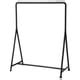 TURBO clothes rack, in/outdoor/black, 117x59 cm (461/8x231/4") - IKEA
