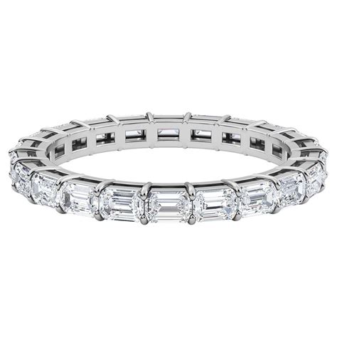 Emerald Cut Diamond Eternity Band at 1stDibs