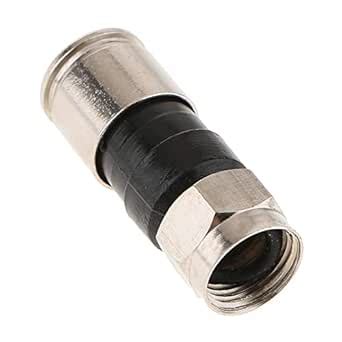 KURUPPATH Group RG6 Connector for DTH, antena, Cable TV, F Compression ...