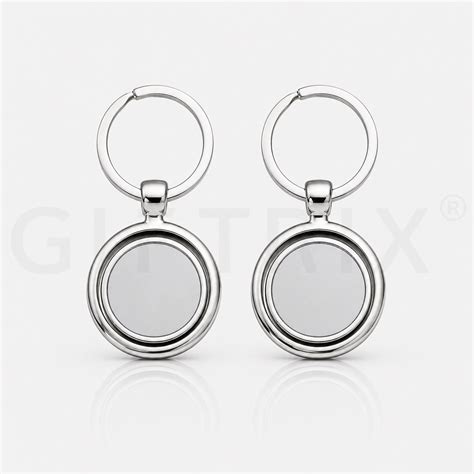 Custom Metal & Leather Keychains — Giftrix