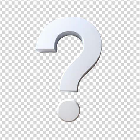 Question Mark Transparent Background PSD, High Quality Free PSD ...