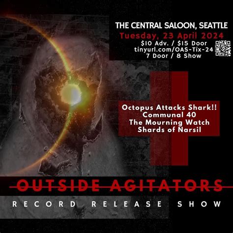 RECORD RELEASE PARTY : Octopus Attacks Shark!! • Communal 40 • The ...