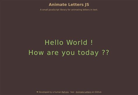 Image result for JavaScript Animate Element Text