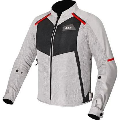 LS2 BREEZE JACKET BLACK RED - CE A CLASS – AH Helmets