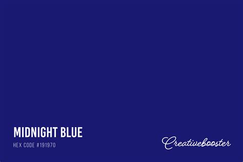 All About Color Midnight Blue (Codes, Meaning and Pairings ...