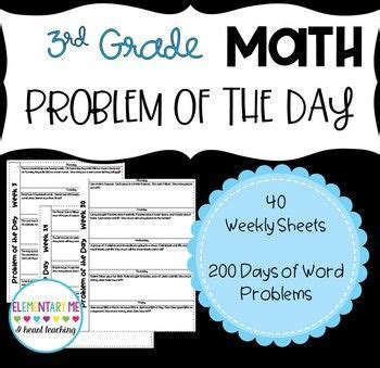 Image result for 3rd Grade Math Problem Solving