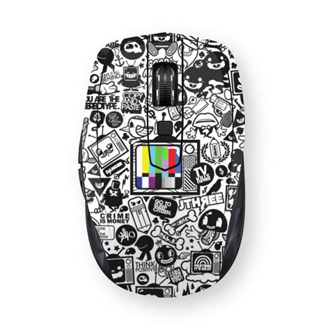 Logitech/Razer/Apple White Abstract Mouse Skin – WrapCart Skins