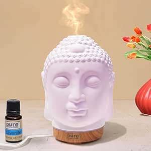 Pure Source India Buddha Design Essential Oil Diffuser, Ultrasonic ...