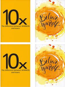 Combo Posters Set Of 4 Rolled Posters with Winners and losers design No ...