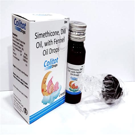 Colitot Drops - Simethicone, Dill Oil with Fennel Oil Drops - Ryland ...