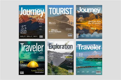 Travel Magazine Cover 的图像结果