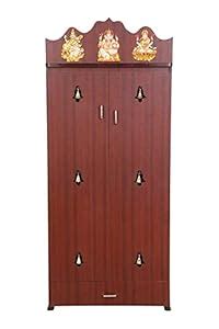 S.D Furniture Multi-Ply Pooja Mandir (Maroon) (Wood) : Amazon.in: Home ...