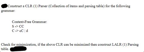 CLR Parser Tutorial 的图像结果