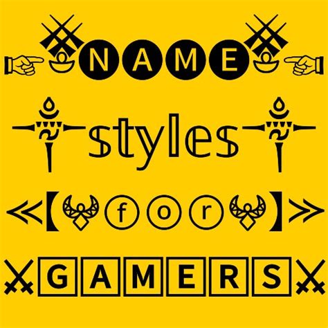 Name Style : Gamer Nickname – Apps on Google Play
