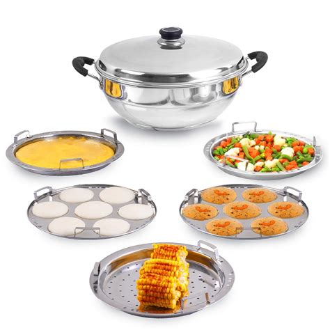 The Indus Valley Stainless Steel Idli/Dhokla/Momo Maker/Multi Pot ...