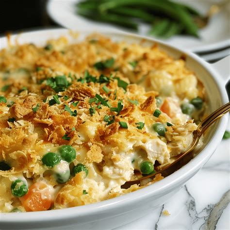 Creamy Chicken Ritz Casserole Recipe - sandyrecipes.com