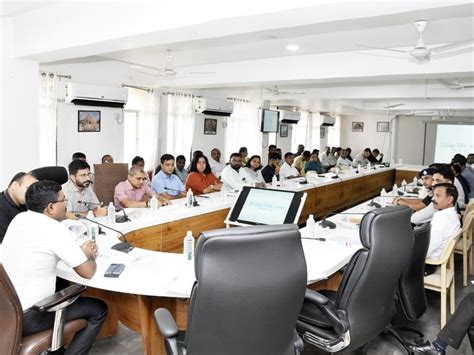 A review meeting was held under the chairmanship of Dahod District ...