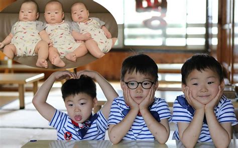 【三胞胎8年成长记录】（2012-2019）大韩民国万岁成长cut集锦_哔哩哔哩_bilibili