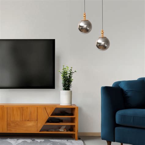 Float Smoke LED Pendant Light for Counters | Light & Living