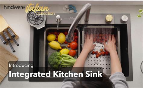 Hindware Italian Collection Single Bowl Hand-Made Kitchen Sink With ...