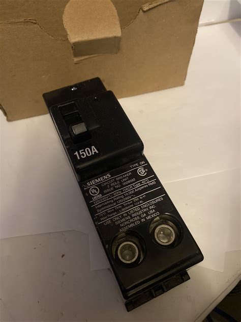 QN2150R SIEMENS 2 POLE 150 AMP 120-240V CIRCUIT BREAKER NEW | eBay
