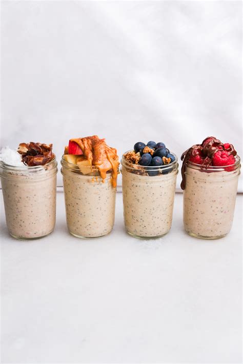 Customizable Blended Overnight Oats - Cheerful Choices