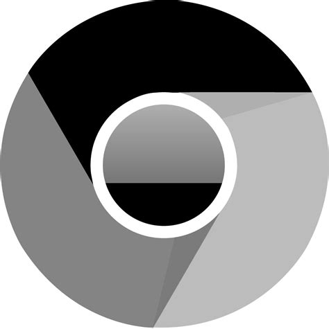 Chrome Logo Black and White – Brands Logos
