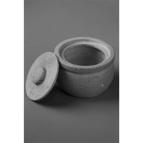 80's Cookware Traditional Handy Crafts Soap Stone Curd Setter/Storage ...