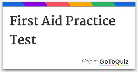 Image result for First Aid Practice