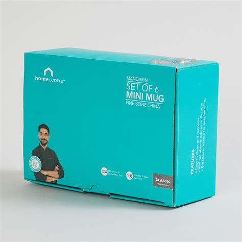 Buy Mandarin Bohemian Rhapsody Bone China Coffee Mug - 230ml - Set of 6 ...