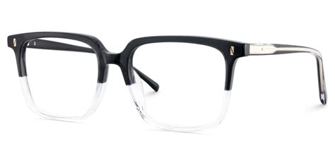 Classy Men's Glasses With Two-Tone Color